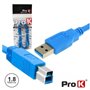 CABO USB-A 3.0 MACHO / USB-B MACHO 1.8M PROK