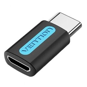 Adaptador USB Vention CDXB0/ USB-C Macho - MicroUSB Fêmea