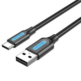 Cabo USB 2.0 USB-C Vention COKBF/ USB Macho - USB-C Macho/ Até 60W/ 480Mbps/ 1m/ Cinza