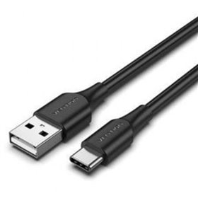 Cabo USB 2.0 USB-C Vention CTHBI/ USB-C Macho - USB Macho/ Até 60W/ 480Mbps/ 3m/ Preto