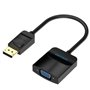 Conversor Vention HBFBB/ DisplayPort Macho - VGA Fêmea/ 15cm/ Preto