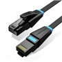 Cabo de Rede RJ45 UTP Vention IBJBF Cat.6A/ 1m/ Preto