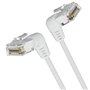Cabo de Rede RJ45 UTP Vention IBOWG Cat.6A/ 1.5m/ Cabeza Rotatoria 360º/ Branco