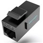 Ficha RJ45 Vention IPGB0 Cat6 UTP/ Preto