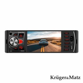Auto-Rádio 4" FM MP3 4X25W c/ BT/Rds/MP5/USB/Comando
