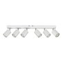 Candeeiro LED Teto/Parede 6X50W IP20 Branco ADVIti