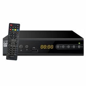 Receptor TDT Full HD 1080P DVB-T2/DVBc