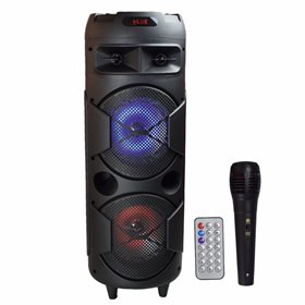Coluna Bluetooth Portátil 650W BT/USB/AUX/FM/Mic/SD Coluna Bluetooth Portátil 650W BT/USB/AUX/FM/Mic/SD