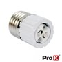Casquilho Adaptador de E27 p/ Mr16 Prok