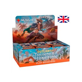 Magic the Gathering Outlaws of Thunder Junction Jogar Boosters Jogo de Cartas Inglês