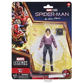 Figura de aranha da série Marvel Legends da Hasbro - homem sem volta para casa mj Figura de aranha da série Marvel Legends da Hasbro - homem sem volta para casa mj