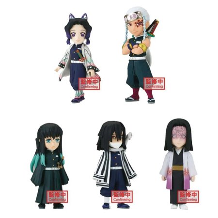 Banpresto Demon Slayer Kimetsu no Yaiba World Collectible Figure Vol. 6 unidades aleatórias
