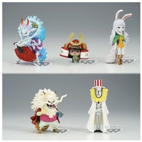 Banpresto figura de uma peça mundo colecionável wanokuni onigashima 7 cm unidade aleatória Banpresto figura de uma peça mundo colecionável wanokuni onigashima 7 cm unidade aleatória