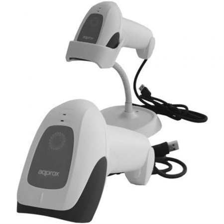 Leitor de Código de Barras 1D Approx appLS11ASWH, USB