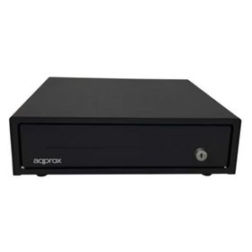 Gaveta de Dinheiro Elétrica Aprox - 8 Compartimentos - Abertura Manual e Automática - Conexão RJ11