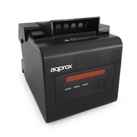 Impressora de recibos térmica aproximada - Alarme de impressão - Resolução 203dpi - Velocidade 300mm/s - USB, RJ-11, RS232, LAN 