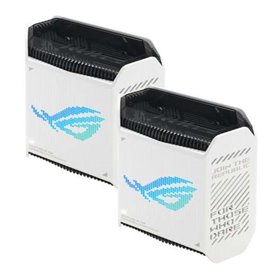 Asus ROG Rapture GT6 Pack 2 unidades Mesh WiFi Router AX10000 Tri-Band MU-MIMO - Branco