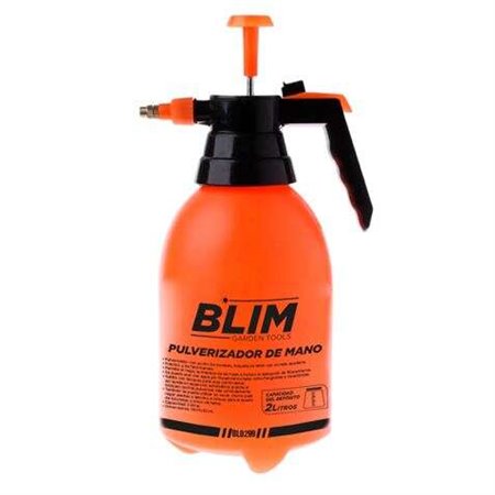 Pulverizador Manual Blim 2L - Bico de Latão - Uso com Água e/ou Produtos Fitossanitários - Gatilho Travável