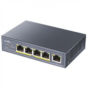 Switch Cudy GS1005P Gigabit PoE+ de 5 portas com 1 slot SFP