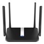 Cudy LT500 AC1200 4G LTE Roteador WiFi de banda dupla - 1 porta Wan de 10/100 Mbps e 3 portas Lan de 10/100 Mbps - 4 antenas ext