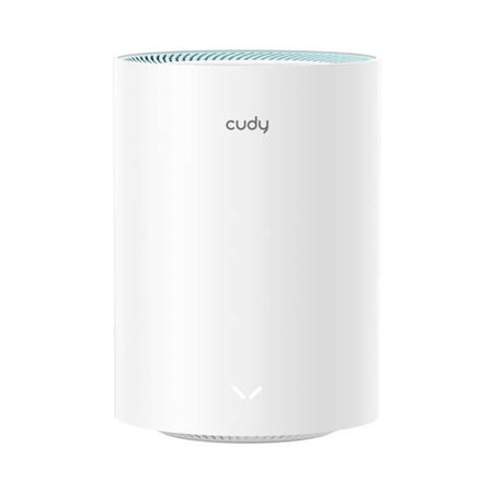 Cudy M1300 AC1200 Sistema WiFi de malha de banda dupla - 867Mbps em 5GHz, 300Mbps em 2,4GHz - 1x porta LAN 1000/100/10Mbps, 1x p
