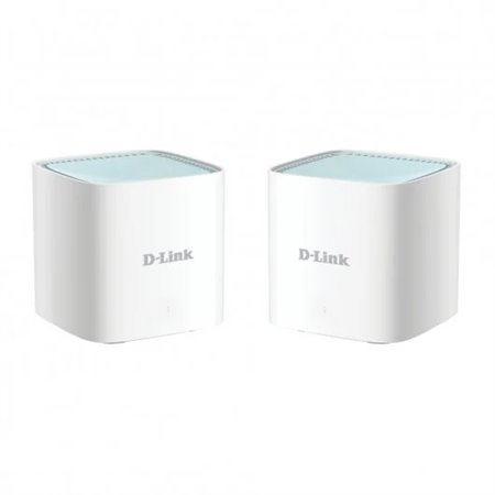 D-Link Eagle Pro AI Mesh Sistema WiFi WiFi 6 AX1500 Dual Band - 2 Unidades - MU-MIMO, OFDMA e BSS