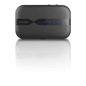 Ponto de acesso D-Link Mobile WiFi Hotspot - Até 150 Mbps 4G LTE - Autonomia até 5 horas - Slot para cartão SIM - WPA / WPA2