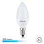 Lâmpada LED Elbat C37 6W 500LM E14 Luz Fria - Economia de Energia - Longa Vida útil - Fácil Instalação - Cor Branca