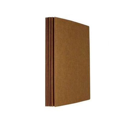 Mariola Pacote de 50 Subpastas Kraft 200gr - Formato Fólio - Slot para Fixador - Cor Marrom