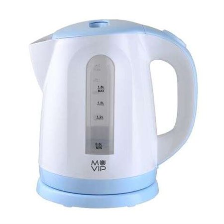 Chaleira Elétrica Muvip 2200W - Capacidade 1,8L - Indicador de Nível - Base Giratória