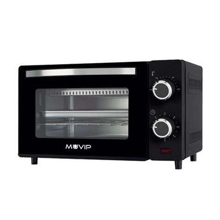 Forno de Mesa Muvip 650W 10L - Regulador de Temperatura 100º - 230º - Porta Vidro Temperado - Corpo em Aço Inox