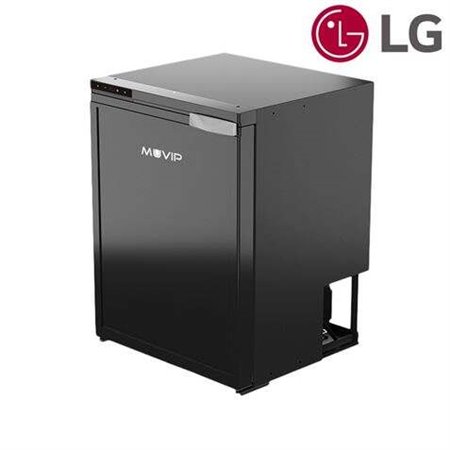 Geladeira Fixa Muvip com Compressor LG 65L 60W - Conexão 12/24V - Proteção da Bateria do Veículo - Luz LED Interior - Temperatur