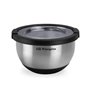 Tigela de aço inoxidável Orbegozo BOA 1500 - Série BOA - Durável e segura - Capacidade de 1,5L - Base antiderrapante - Sem BPA -