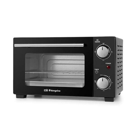Forno Elétrico Multifuncional Orbegozo HO 985 Potência 800W - Capacidade 10L - Seletor de Calor Superior - Inferior ou Simultâne