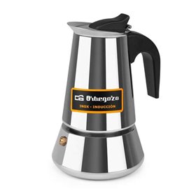 Máquina de café em aço inoxidável resistente e versátil Orbegozo KFI 460 - Capacidade para 4 xícaras - Adequado para todos os ti