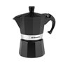 Cafeteira Orbegozo KFN 310 em alumínio preto - Prepara 3 xícaras de café em segundos - Alça ergonômica para maior segurança - Vá