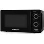 Microondas Orbegozo Mi 2117 - Capacidade 20L - Potência 700W - 6 níveis de potência - Temporizador 30min - Cor preta