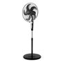 Ventilador de pé Orbegozo SF 0249 - Temporizador de 6h - 3 modos de operação - Potência de 60 W - Altura ajustável - Controle re