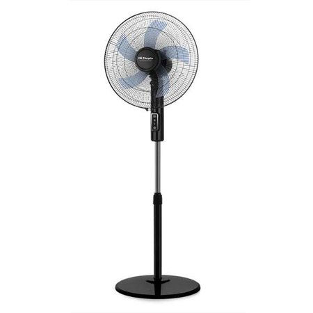 Ventilador de pé Orbegozo SF 1140 - Desempenho poderoso com 3 velocidades de ventilação - Cabeça oscilante multiajustável - Segu