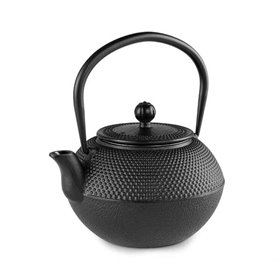 Bule de ferro fundido Orbegozo TTH Tetsubin - Capacidade 1200ml - Interior esmaltado - Filtro de aço inoxidável - Adequado para 