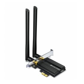 Adaptador de rede TP-Link Archer TX50E PCIe AXE3000 Wi-Fi 6E Bluetooth 5.0 - 2 antenas