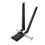 Adaptador de rede TP-Link Archer TXE72E PCIe AXE5400 Wi-Fi 6E Bluetooth 5.3 - 2 antenas removíveis