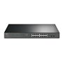 Switch TP-Link Easy Smart JetStream - 16 portas Gigabit PoE/PoE+