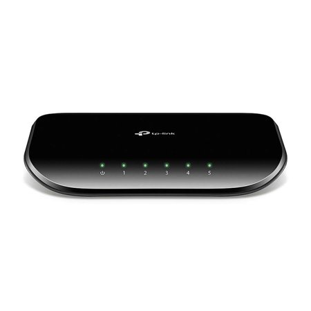 Switch de mesa TP-Link TL-SG1005D 5 portas Gigabit