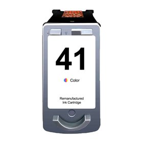 Cartucho de tinta remanufaturado Canon CL41/CL51/CL38 colorido - Exibe nível de tinta - Substitui 0617B001/0617B032/0618B001/214