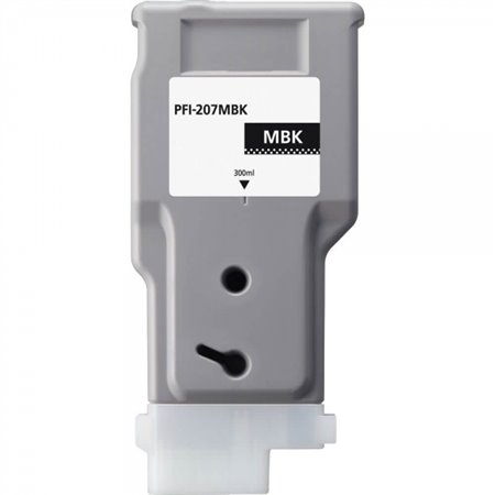 Cartucho de tinta pigmentada preta fosca Canon PFI207 - Substitui PFI207MBK/8788B001