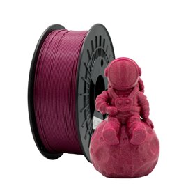 Filamento PLA GLITTER 3D - Diâmetro 1,75mm - Bobina de 1kg - Cor Violeta