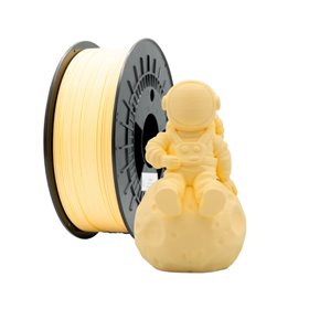 Filamento 3D PLA Matte - Diâmetro 1,75mm - Bobina de 1kg - Cor Creme