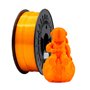 Filamento PLA SILK 3D - Diâmetro 1,75 mm - Bobina de 1 kg - Cor laranja