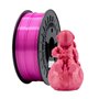 Filamento PLA SILK 3D - Diâmetro 1,75 mm - Bobina de 1 kg - Cor rosa